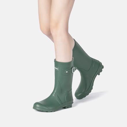 Dames kniehoge regenlaarzen