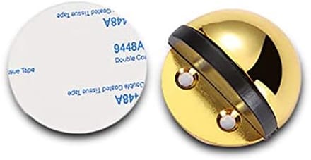 Deurstoppers Set - Deurhouders - Deuren Open Houden - Niet-pons Sticker - 3 Stuks - Goud