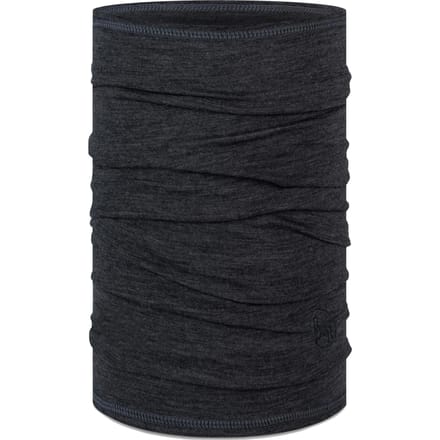 Buff Merino Lightweight Nekwarmer (Maat - One Size, Kleur - Solid Grey)