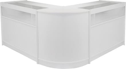 Orion toonbank set - esdoorn - 120x60x90cm - 2x c1200 & lm60