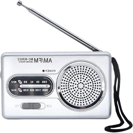Draagbare Radio - Reisradio Batterij - Buiten Luisteren - Efficiënte Ontvangst - Compact Ontwerp - Uniek
