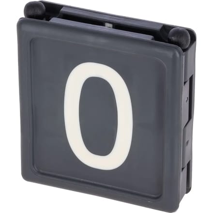 Nummerplaatje voor opvouwbare halsband Kerbl (x6)