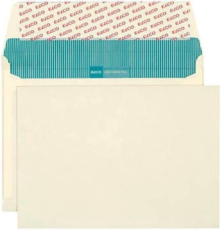 Elco envelop Documento B4 120 gram beigekraft met balg 200 stuks