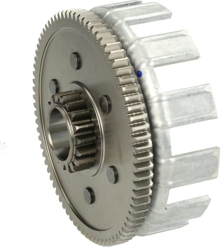 Mezoly koppelingshuis voor Derbi 50cc 2 takt (nieuw type)