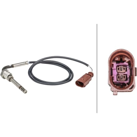 Sensor, uitlaatgastemperatuur HELLA 6PT 358 181-321