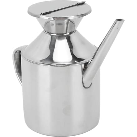 Roestvrijstalen Oliekan Multifunctionele Oliecontainer Oliedispenserfles voor Sojasaus Azijn Kookwijn With Handle white