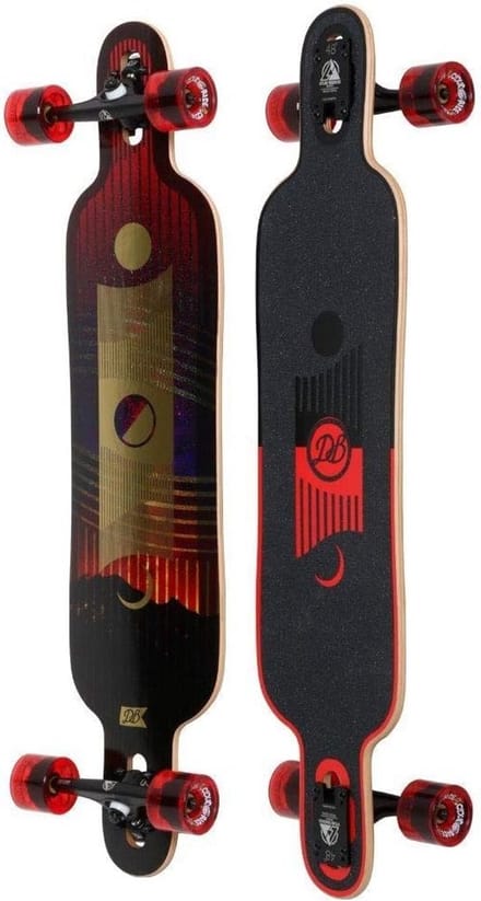 40 inch Drop Through Longboard Compleet - Klassiek Surf Design Cruiser