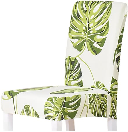 Meble odNowa - Grube Stoelhoes - Groene Bladeren - Elastisch - Waterafstotend