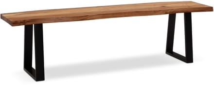 Eetkamerbank acaciahout 140 cm breed WL7.290