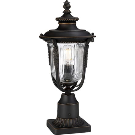 Kichler Mini LED Tuin Pilaar Luverne | 1X E27 Max 60W | IP44 (Outdoor) | Rubbed Bronze