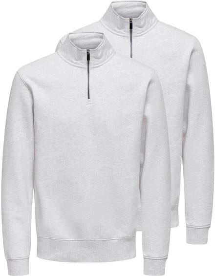Only & Sons Heren sweattroyer 2 pack Ceres