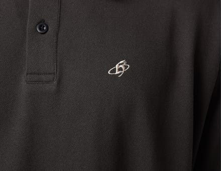 Home Grown Deck Polo, zwart