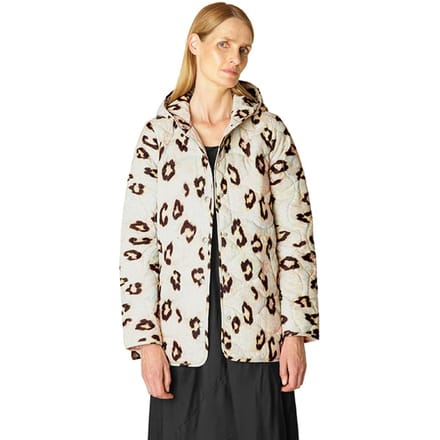 Ilse Jacobsen Quilted02p Leopard Maat: 38 | Jassen Outlet | Dames