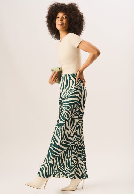 Zebra bias maxi rok
