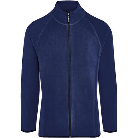 Signature Heren Microfleece jas zonder rits (Marine)