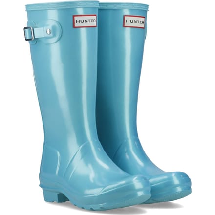 Hunter Original Nebula Rubberen Zwembad Blauwe Wellington Laarzen