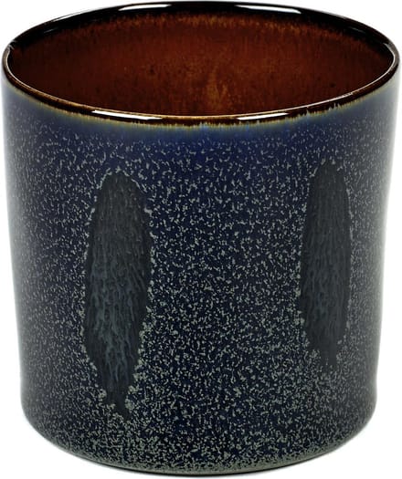 Serax Terres de Rêves by Anita Le Grelle Beker - D7,5x7,5 cm - Dark blue/rust