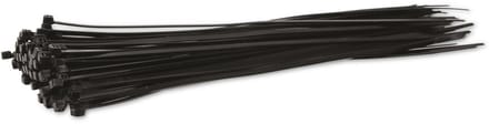 KSS Kabelbinder-assortiment, polyamide 6.6, zwart, 300x4,8, UV-bestendig, 100 stuks