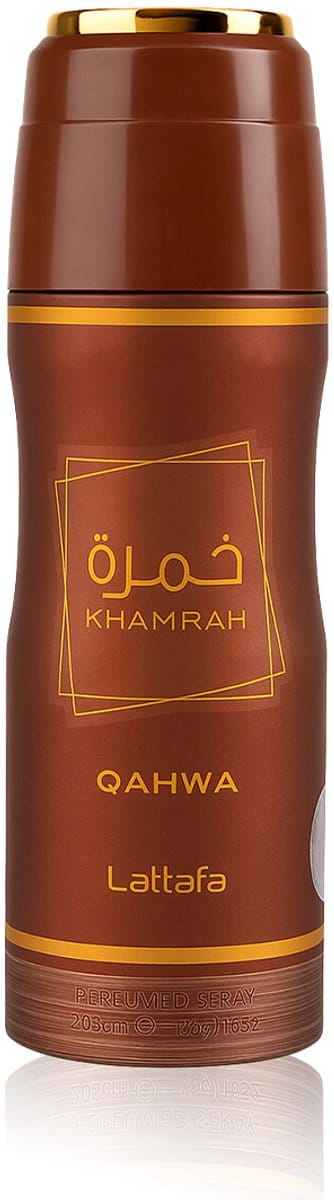 Lattafa Khamrah Qahwa Deodorant VAPO 200 ml (unisex)