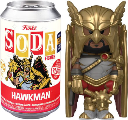 Funko Soda Hawkman - Black Adam 2022 Winter Convention Limited Edition