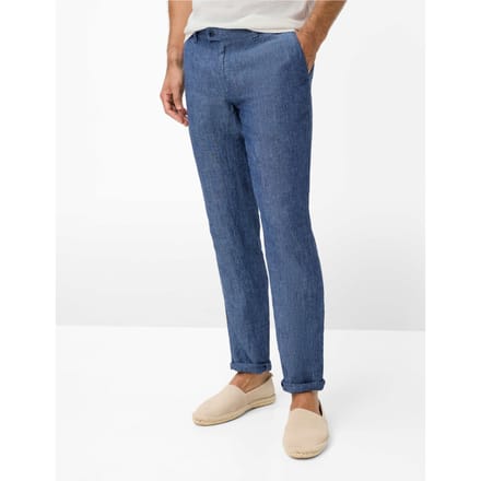 Brax Heren Chino  Style FABIO HEAVEN, blauw, maat 42/32