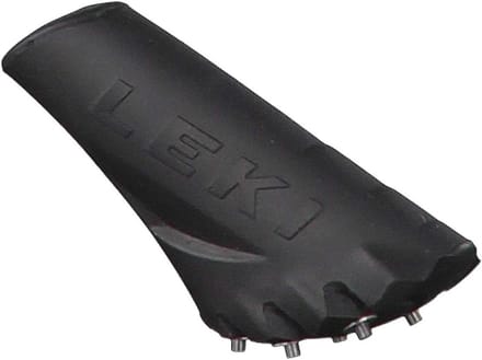 Set van 2 Stuks Rubber Stompjes met Carbide Spikes - Spikepunten voor Wandelstokken
