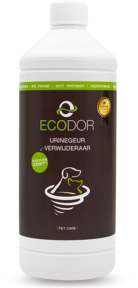Ecodor UF2000 4Pets - Urinegeur verwijderaar kat - 1000ml - Navulflacon - Enzymreiniger urine kat