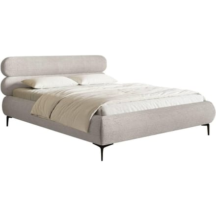Bedframe Comella 140 x 200 cm ribstof | NADUVI Collection