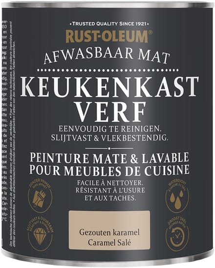 Rust-Oleum Keukenkastjes Verf Gezouten Karamel 750ml