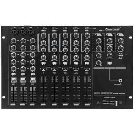 Omnitronic CM-5300 5-kanaals DJ-mixer