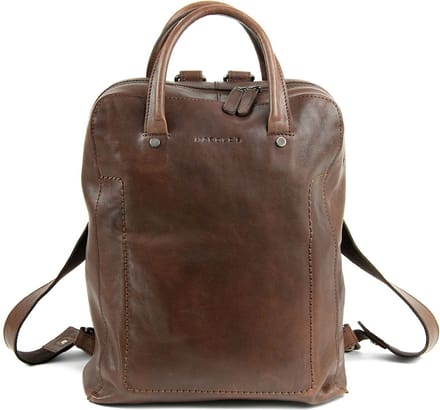 HAROLD'S Leren vrijetijdsrugzak rugzak Caugio Backpack Brown donkerbruin