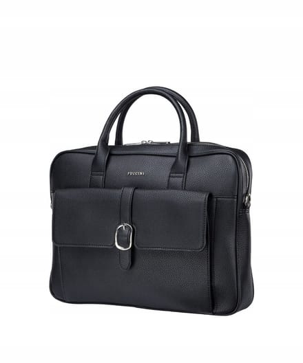 Puccini Heren Laptoptas Aktetas Zwart 14 inch PUCCINI BLXP0035