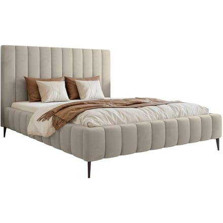 Bedframe Flores velvet 160x200 met opbergruimte | NADUVI Collection