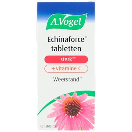 A.Vogel Echinaforce sterk + vitamine C tabletten - Ondersteunt het immuunsysteem - 45 st