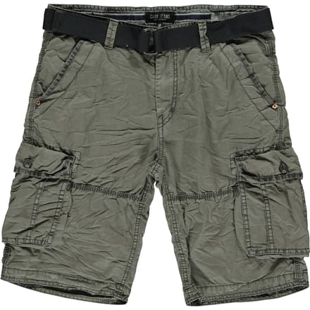 Cars Jeans Short Durras Heren Broek - Antra - Maat L