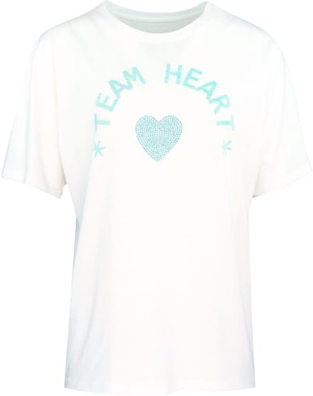 Frogbox • wit t-shirt team heart • maat 36