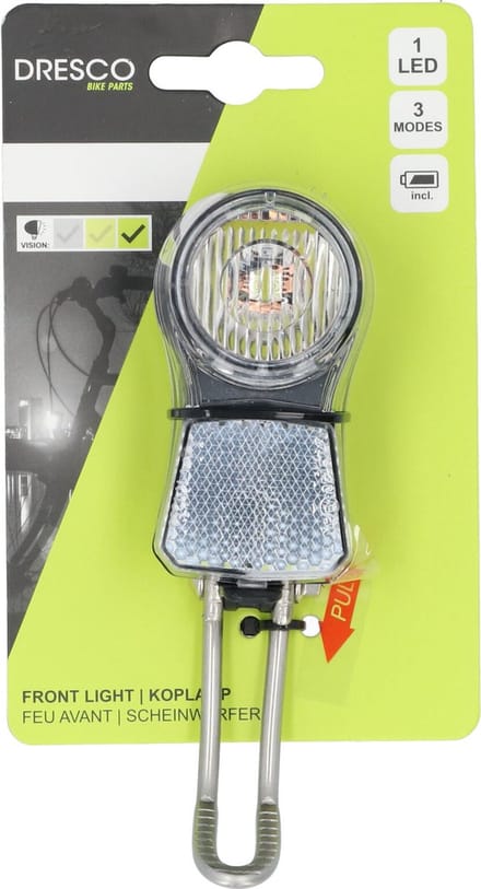 Dresco Led Battery Front Light Swift 2.0
