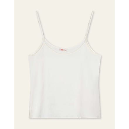Oilily Baksha Solid Spaghetti-top- maat40 Wit