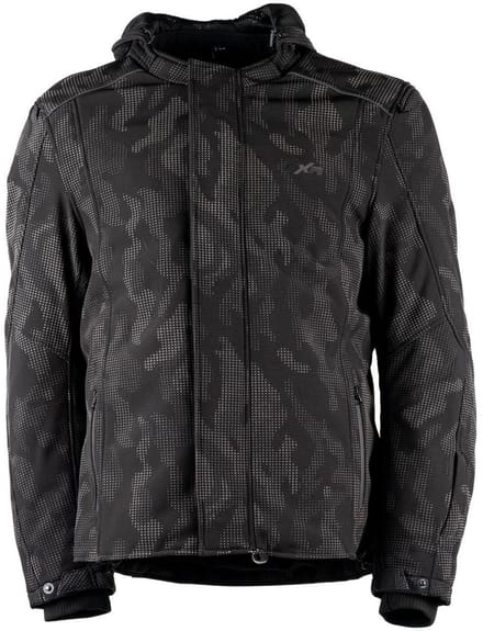 DXR Motorjas - Alisio Camo - Zwart/Grijs - M