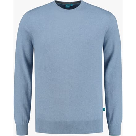 District Indigo Pullover Crewneck Lightblue Melange (7.21.500.550 - 018)