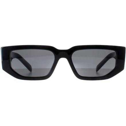 Prada PR09ZS 1AB5S0 zwarte donkergrijze zonnebril