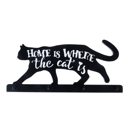 TIAKI toetsenbord "Thuis is waar de kat is"
