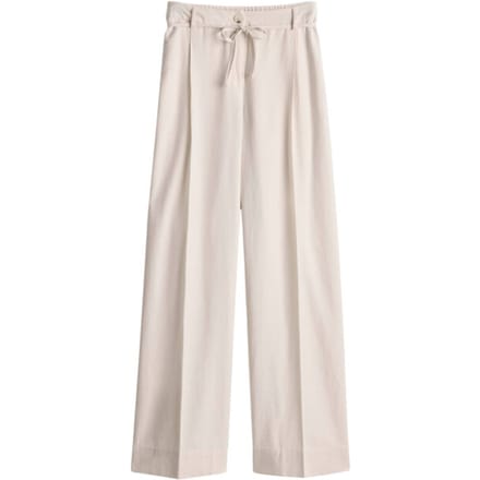 Broek van mix van katoen en linnen model 'Meeri costal'