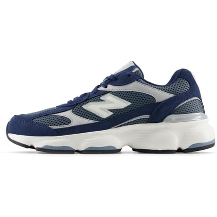 Baskets Chunky New Balance Unisexes Mi-haut Bleu Foncé/Gris Blanc 38