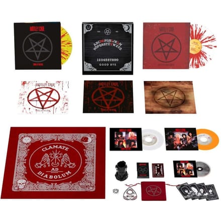 Mötley Crüe - Shout At The Devil (3 LP | 2 7" Single | CD) (40th Anniversary) (Coloured Vinyl) (Limited Deluxe Edition) (Remastered)