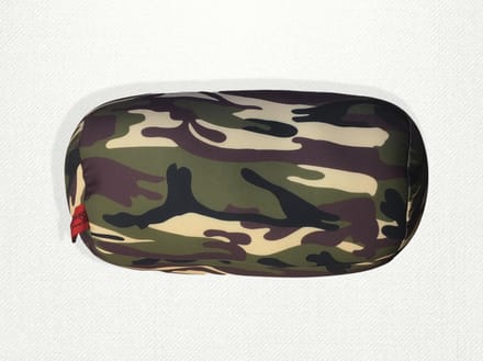 Cuddlebug kussen - Camouflage - Nekkussen (reizen) - 31 x 17 cm Maat M - R pet - Wasbaar