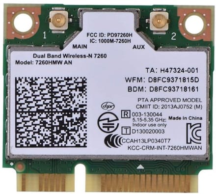 Dailygoody - Mini Pci-E Netwerkkaart - Dual-band WLAN-kaart