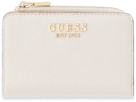 GUESS portemonnee Laurel II SLG Zip Around Cream White crème