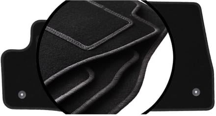 Complete set veloursmatten voor: Ford Transit Connect FL bestelbus (2017-)