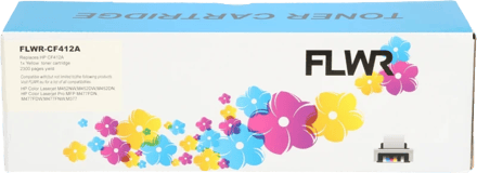 FLWR - Toner / 410A / Geel - Geschikt voor HP